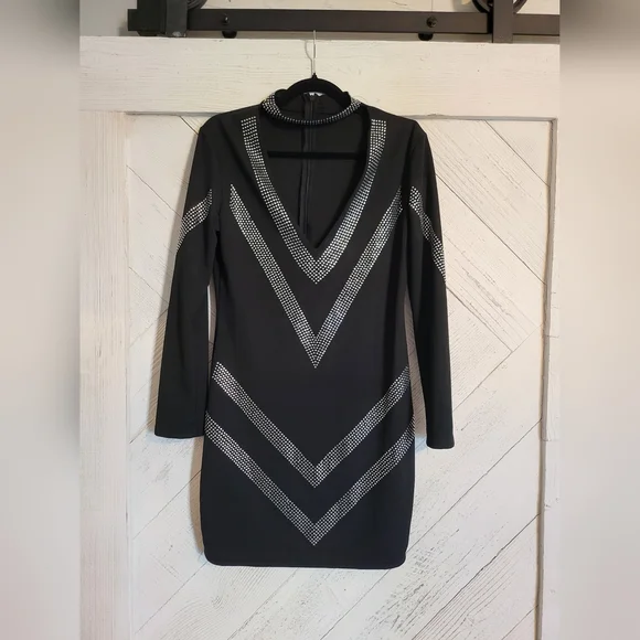 green long sleeve silk dress Green Satin Long Sleeve Mini Dress